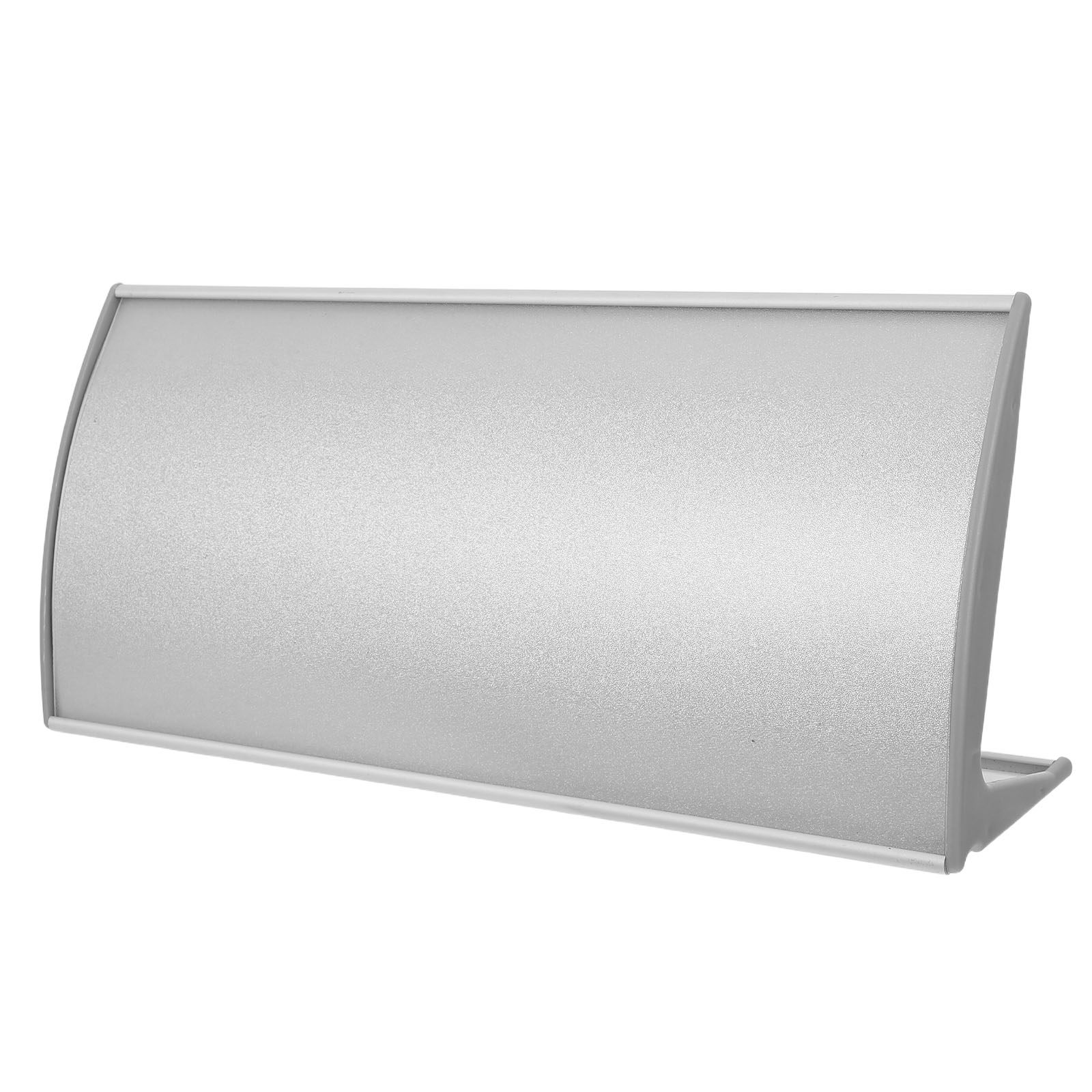 Desk Name Plate - Aluminum Alloy Desk Name Plate Holder