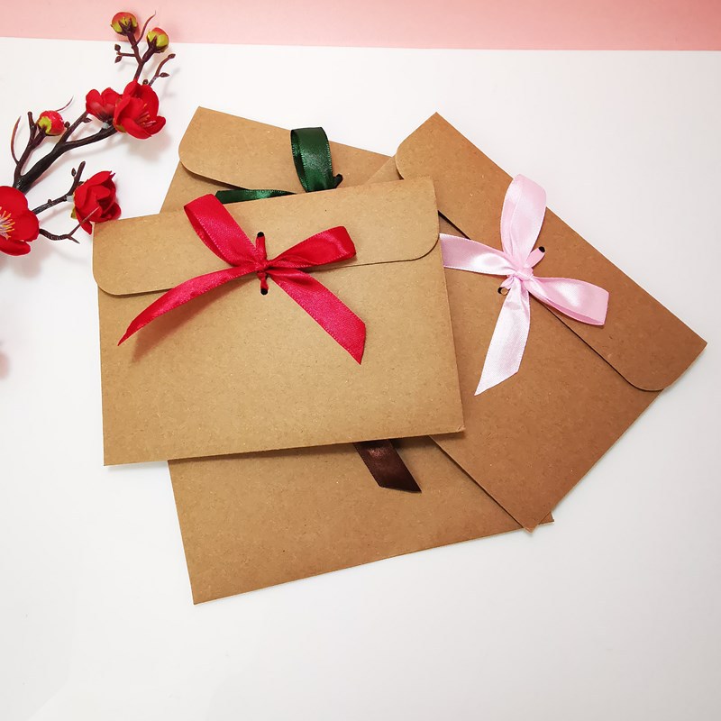 10Pcs Retro Kraft Envelope Bag - огляд і ціна Letter Envelope Kraft