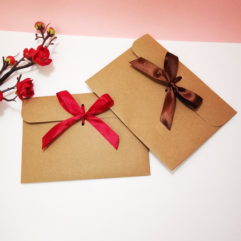 10Pcs Retro Kraft Envelope Bag - огляд і ціна Letter Envelope Kraft