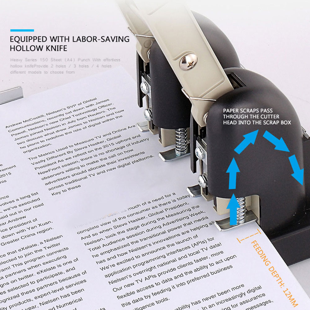 Paper Hole Punch Heavy Duty Ho - огляд і ціна Paper Punch 3 Hole