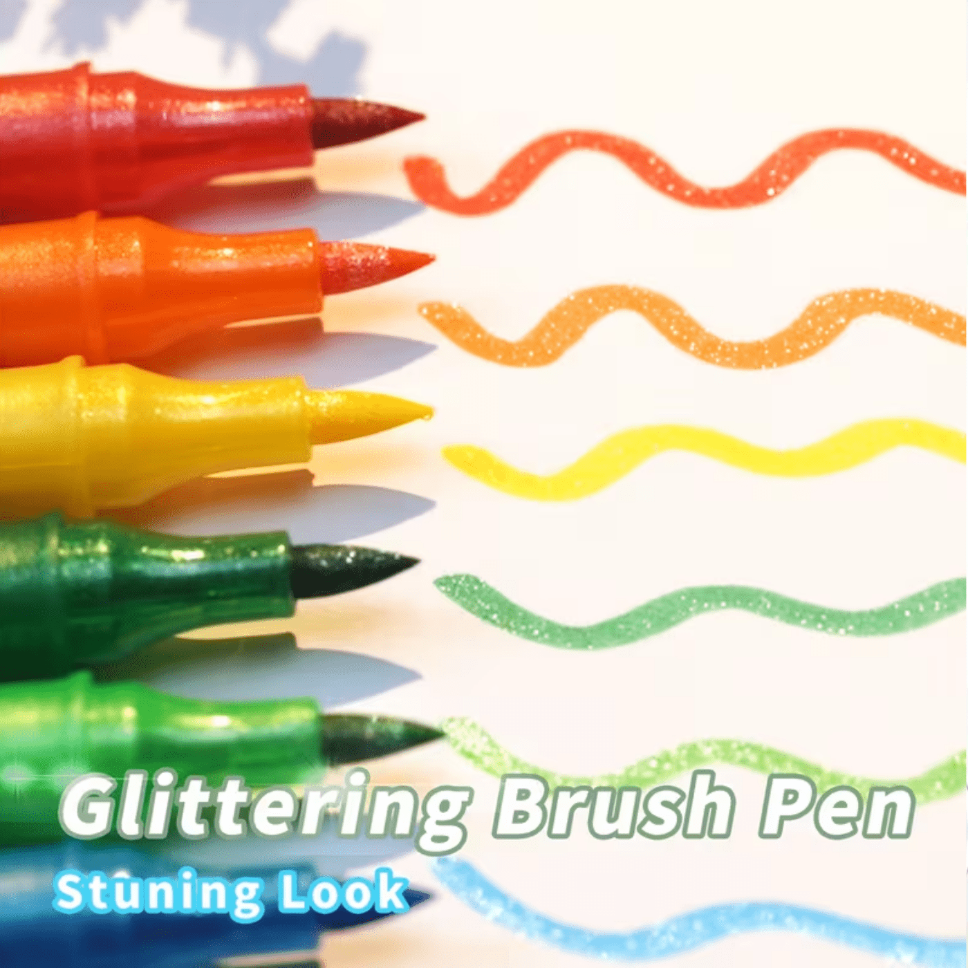 24/48 Color Double-Ended Glitt - огляд і ціна Gel Ink Pen Set