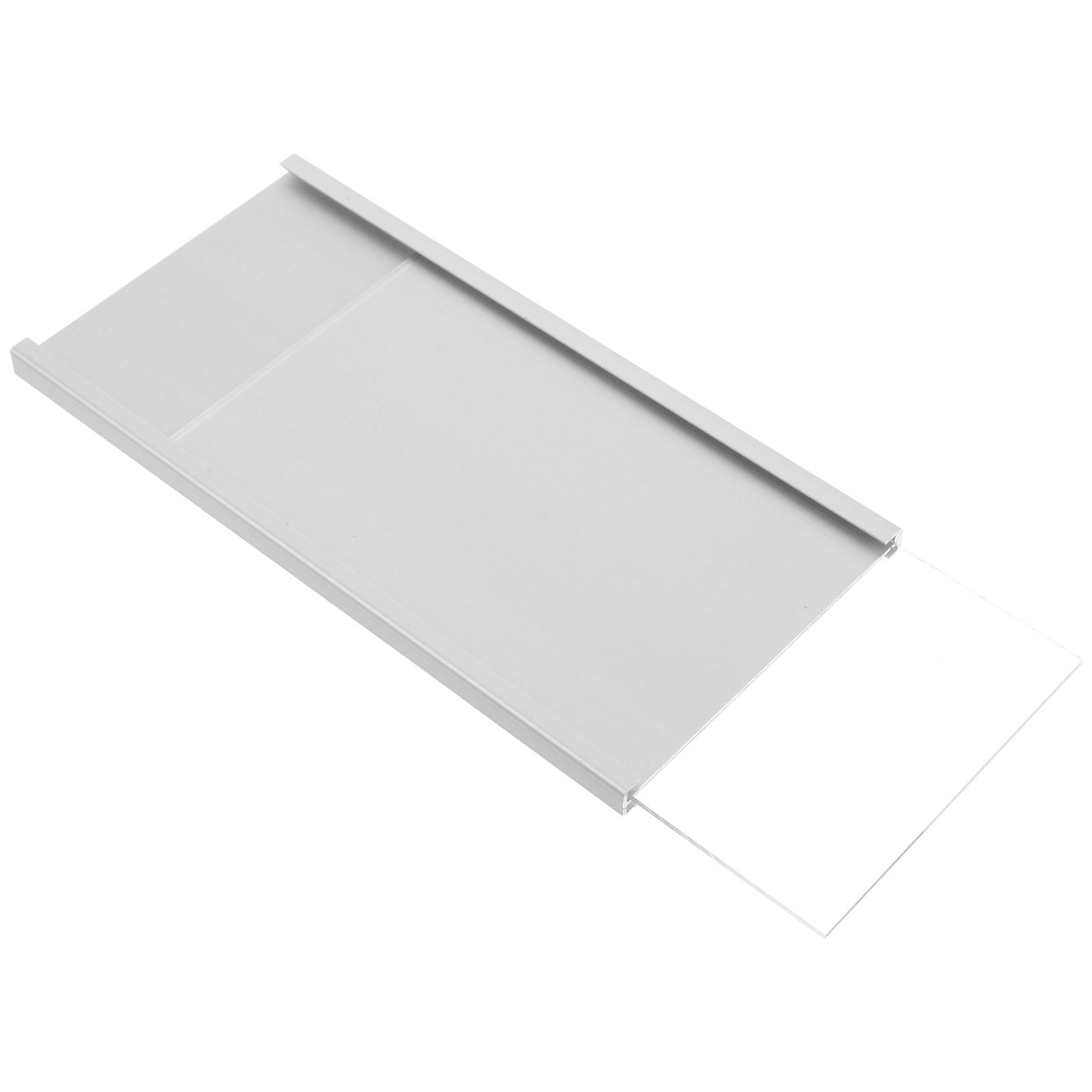 Sleek Aluminum Name Plate Hold - огляд і ціна Desk Name Plate