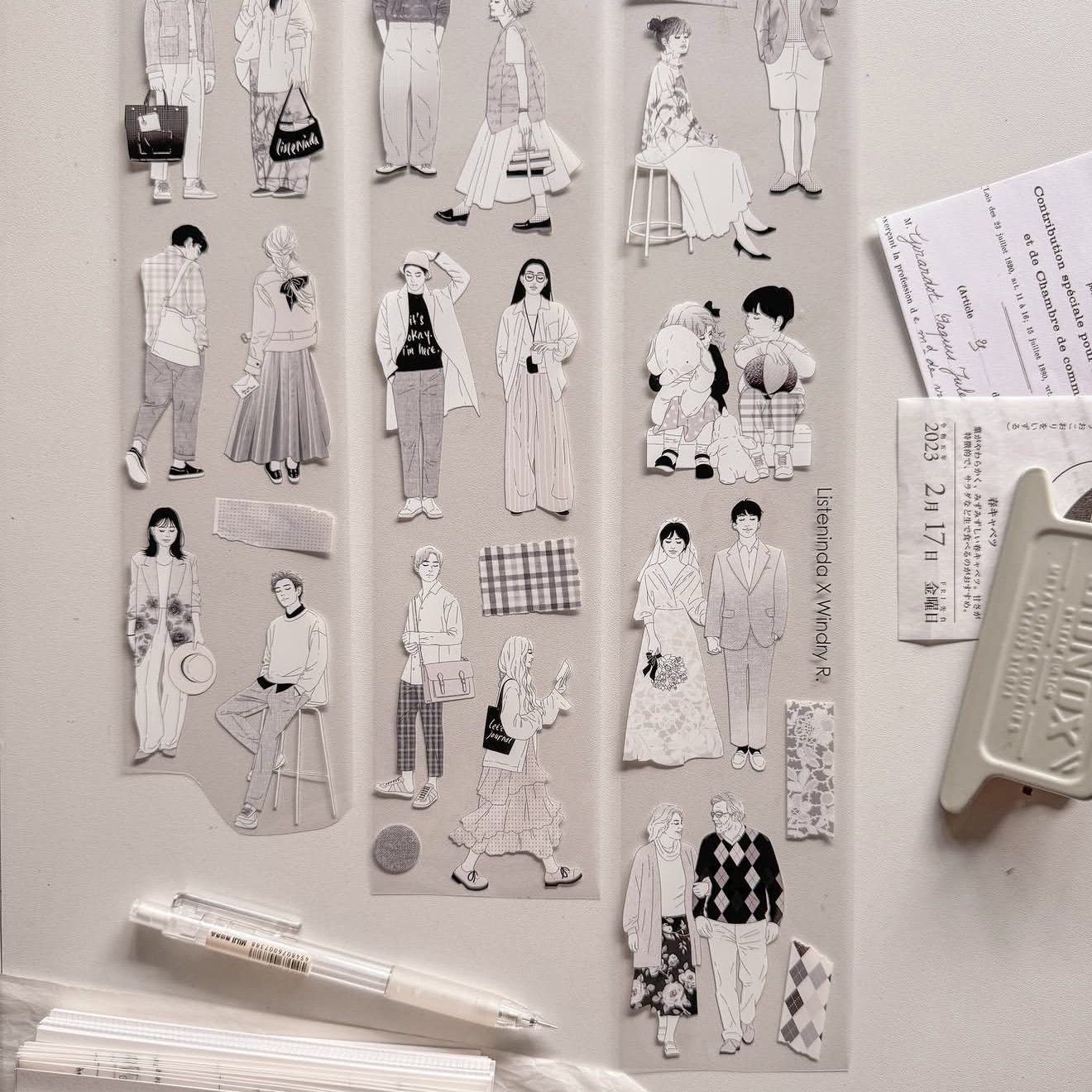 1 Loop Listenida X Windry Mono - огляд і ціна Washi Tape Set