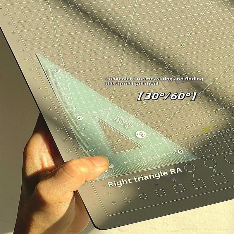 4PCS/Set 15CM Jelly Ruler Set  - огляд і ціна Ruler Set Transparent