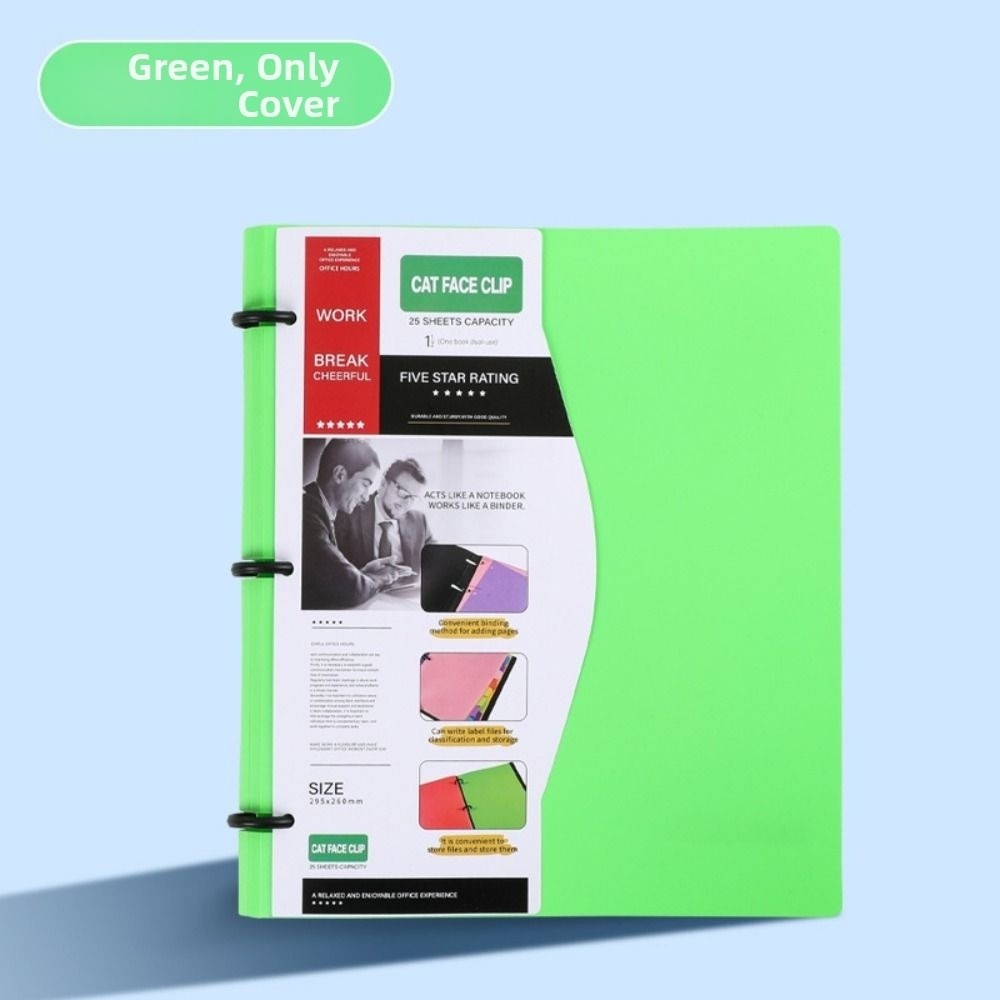 3 Ring Loose-leaf File Folder  - огляд і ціна Paper Punch 3 Hole