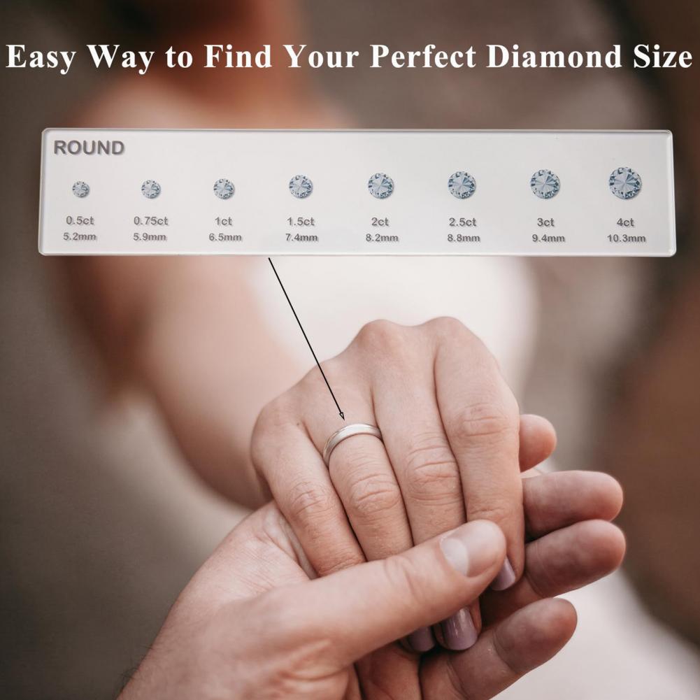 Rhinestone Size Ruler 3pcs Rhi - огляд і ціна Ruler Set Transparent