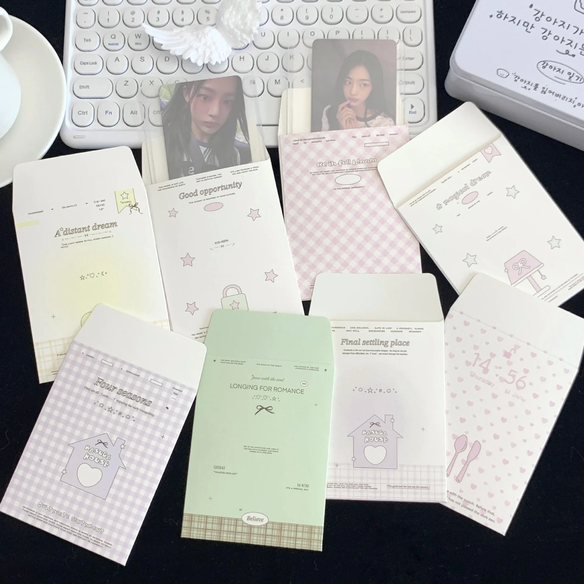 6pcs Card Sleeve Envelope Bag  - огляд і ціна Letter Envelope Kraft