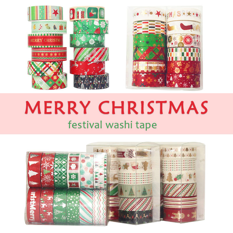 60 Meter Christmas Washi Tapes - огляд і ціна Washi Tape Set