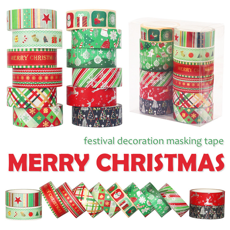 60 Meter Christmas Washi Tapes - огляд і ціна Washi Tape Set