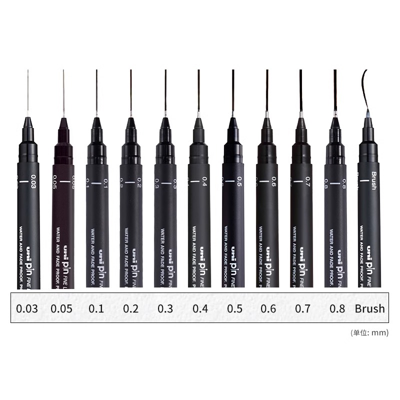 3/6/12pcs Uni Needle Gel Pen P - огляд і ціна Gel Ink Pen Set