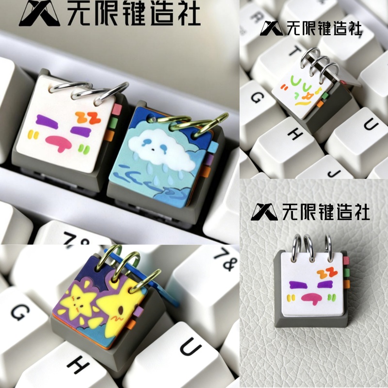 Wuxian Cute Calendar Resin Key - огляд і ціна Ideal Stationery & Office Supply