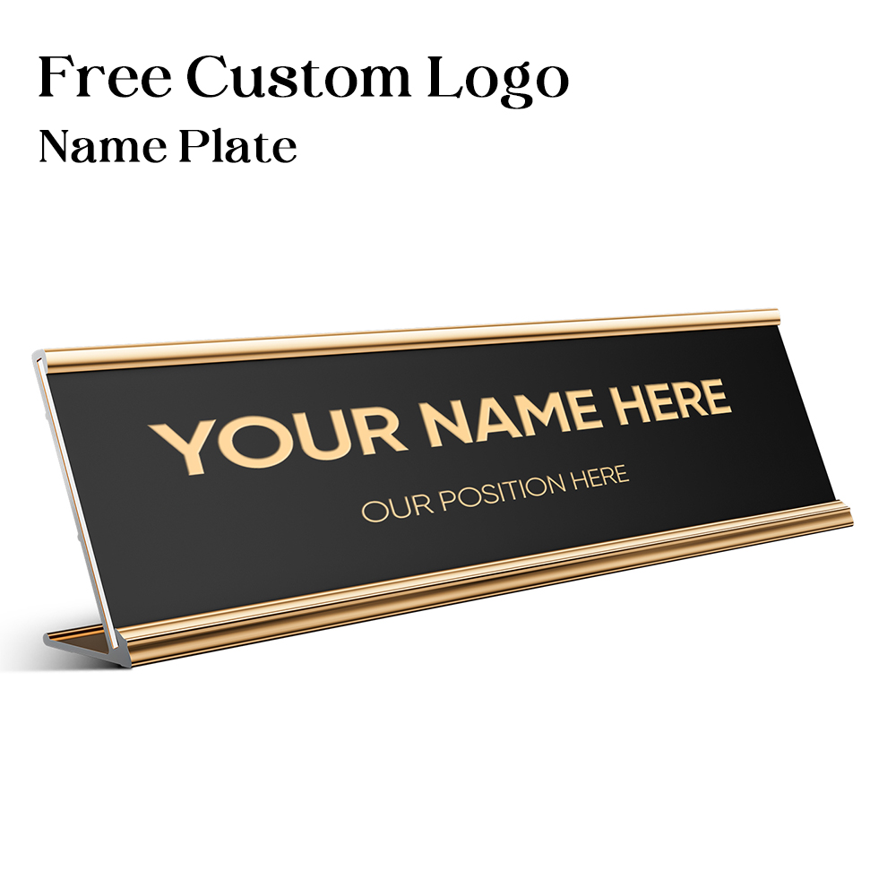 Free Personalized Custom Offic - огляд і ціна Desk Name Plate
