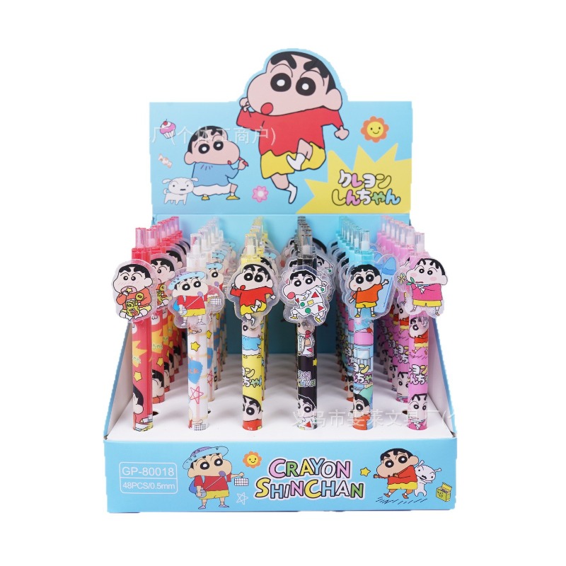 48pcs/box Crayon Shinchan Poin - огляд і ціна Office Stationery And Supply