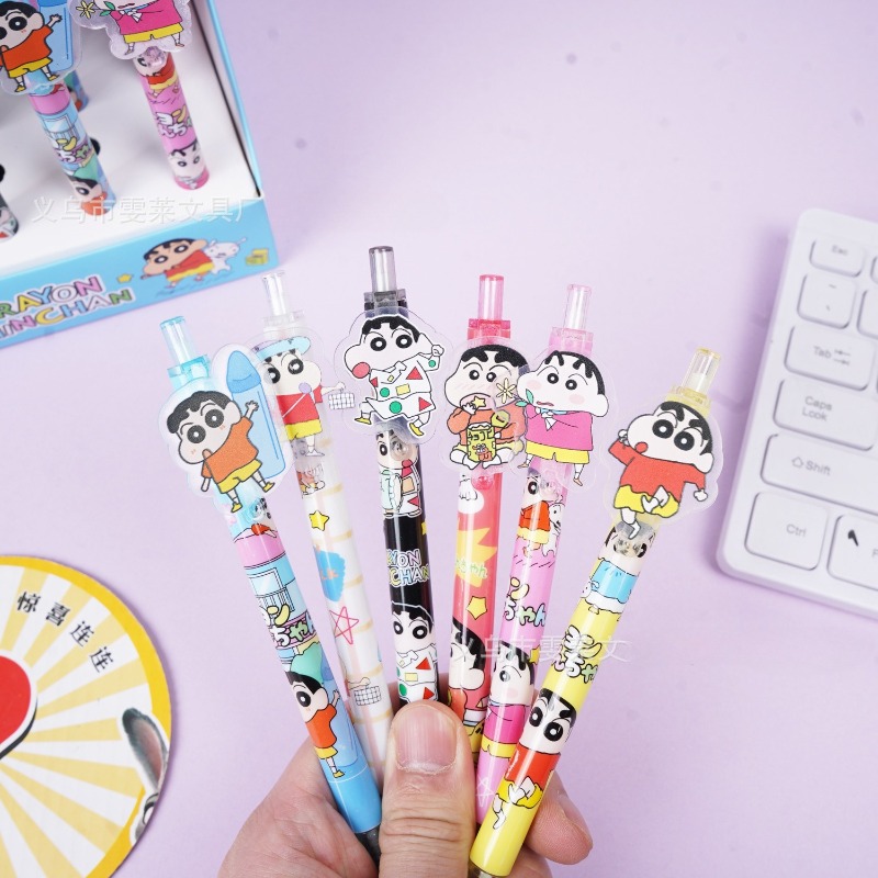 48pcs/box Crayon Shinchan Poin - огляд і ціна Office Stationery And Supply