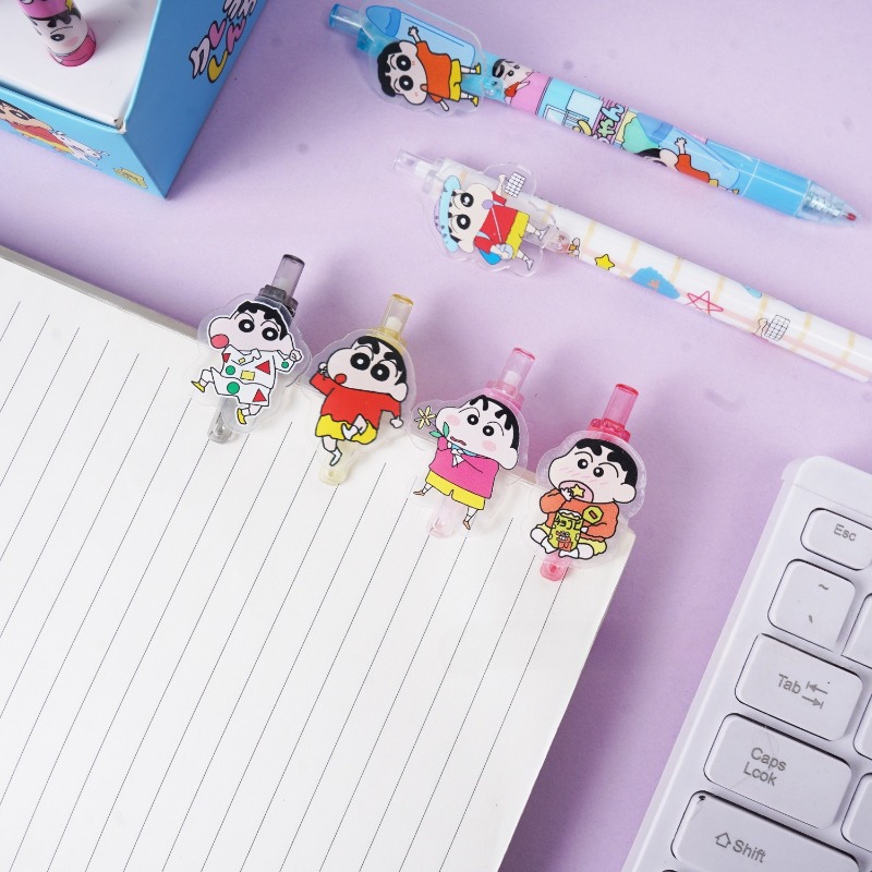 48pcs/box Crayon Shinchan Poin - огляд і ціна Office Stationery And Supply