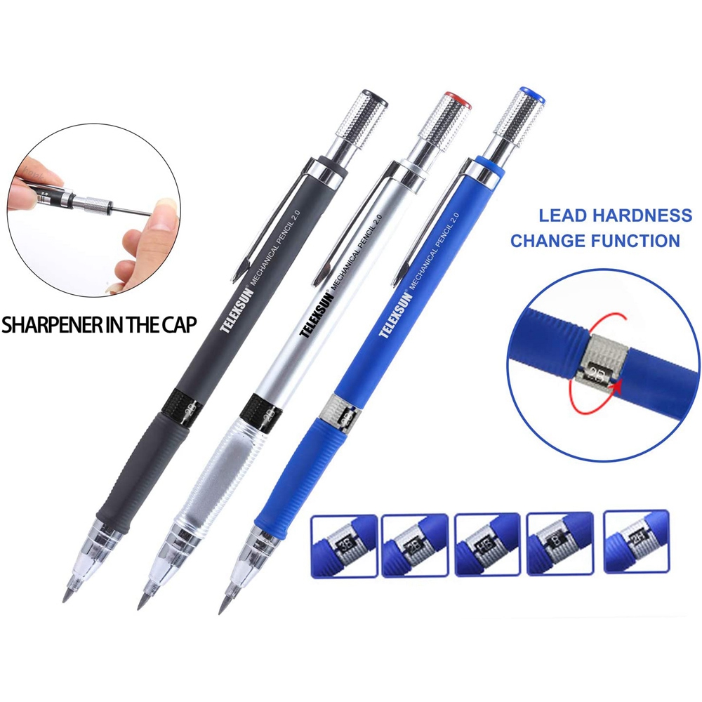 2.0mm 2B Mechanical Pencils Au - огляд і ціна Ideal Stationery & Office Supply
