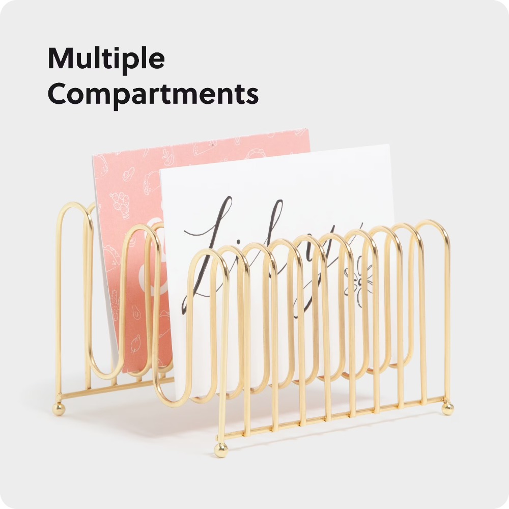 Bent Wire Desk Organizer Lette - огляд і ціна Office Stationery And Supply