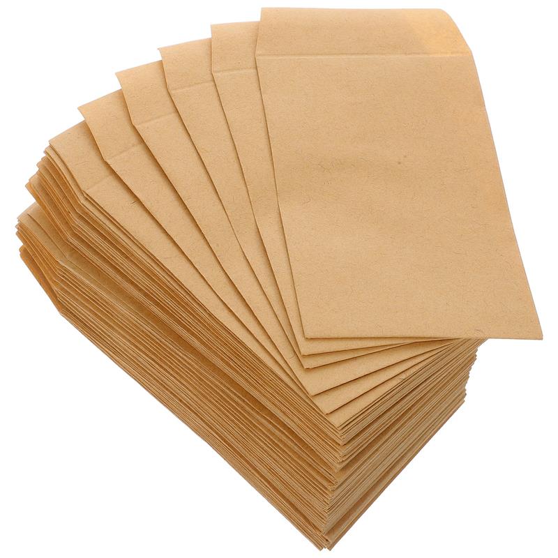 100Pcs Small Kraft Seed Envelo - огляд і ціна Letter Envelope Kraft