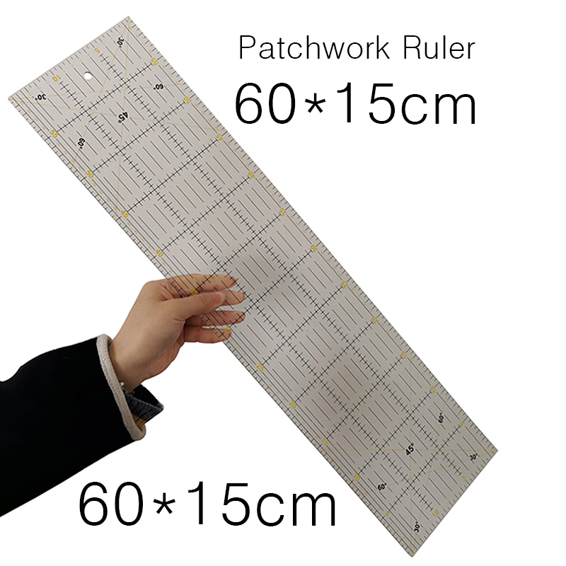 1 Pcs 60x15x0.3cm Acrylic Patc - огляд і ціна Ruler Set Transparent