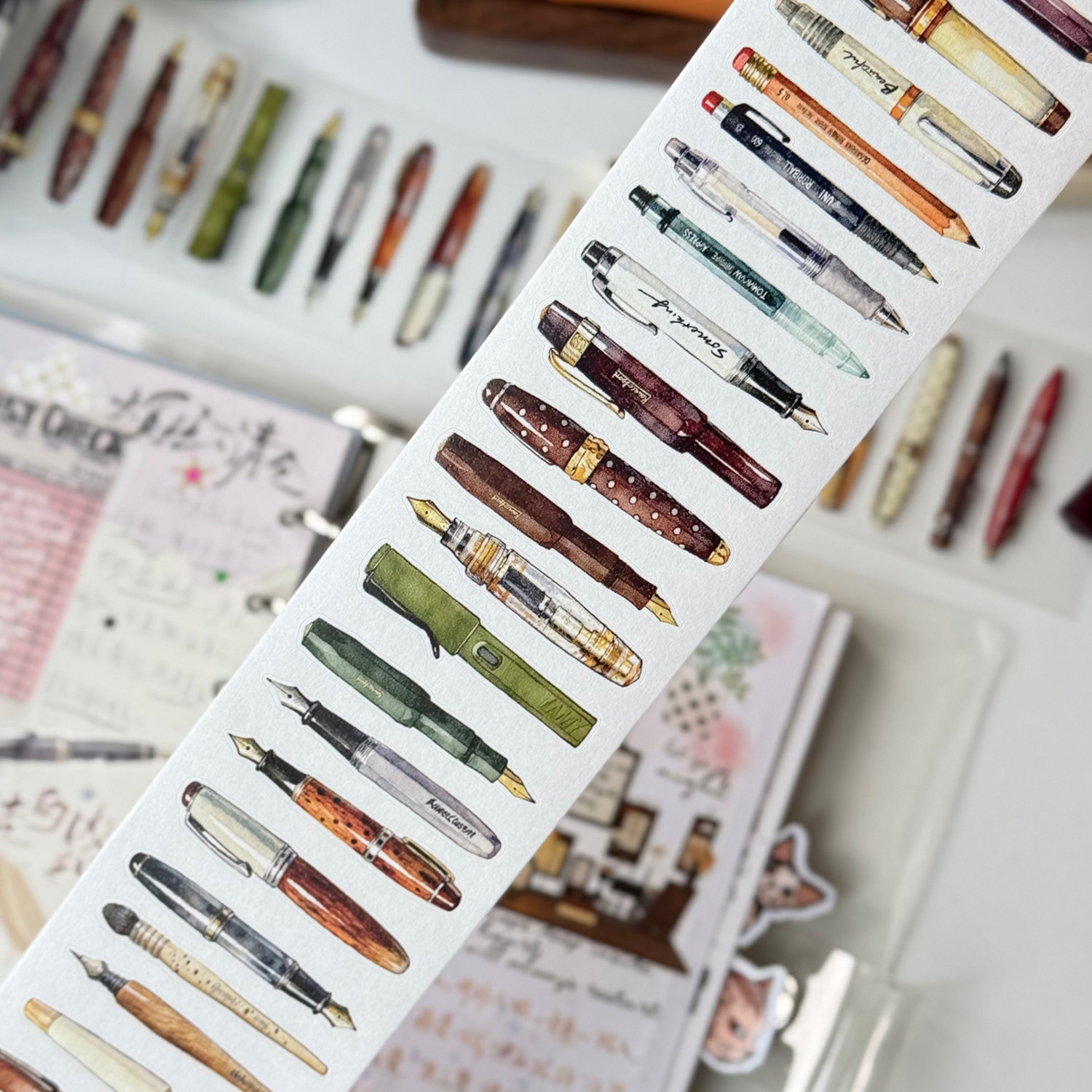DengDeng Studio Vintage Dreamy - огляд і ціна Washi Tape Set