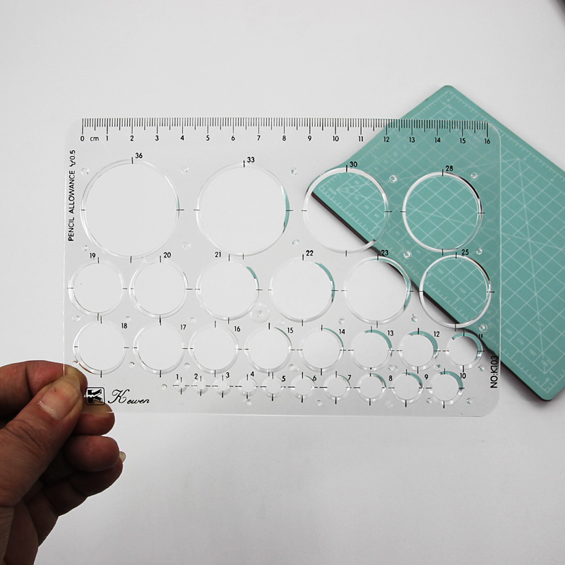 Transparent drawing size squar - огляд і ціна Ruler Set Transparent