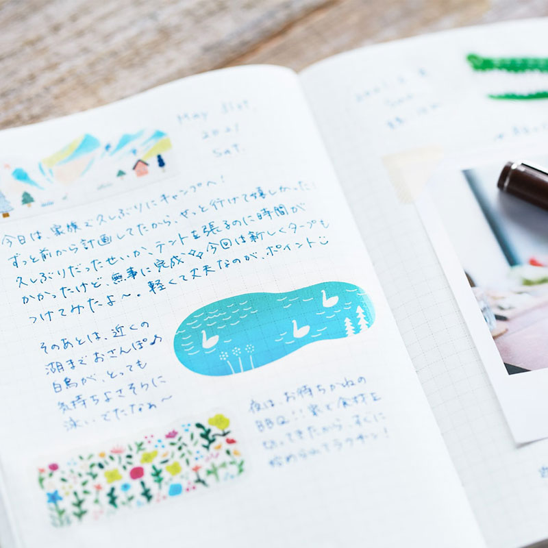 Japan KITTA Small Cute Washi P - огляд і ціна Washi Tape Set