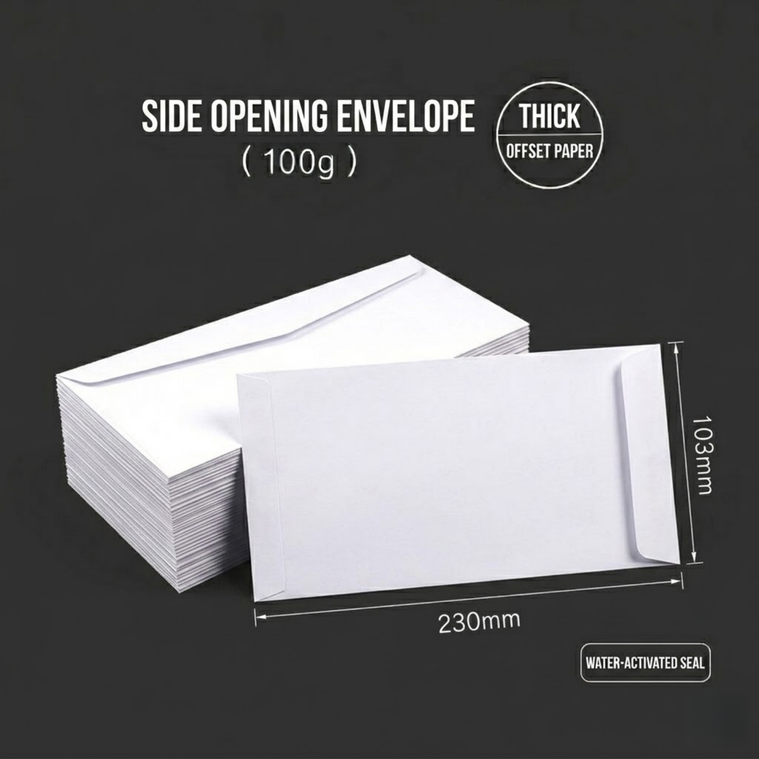 50Pcs DL White Envelopes 230x1 - огляд і ціна Letter Envelope Kraft