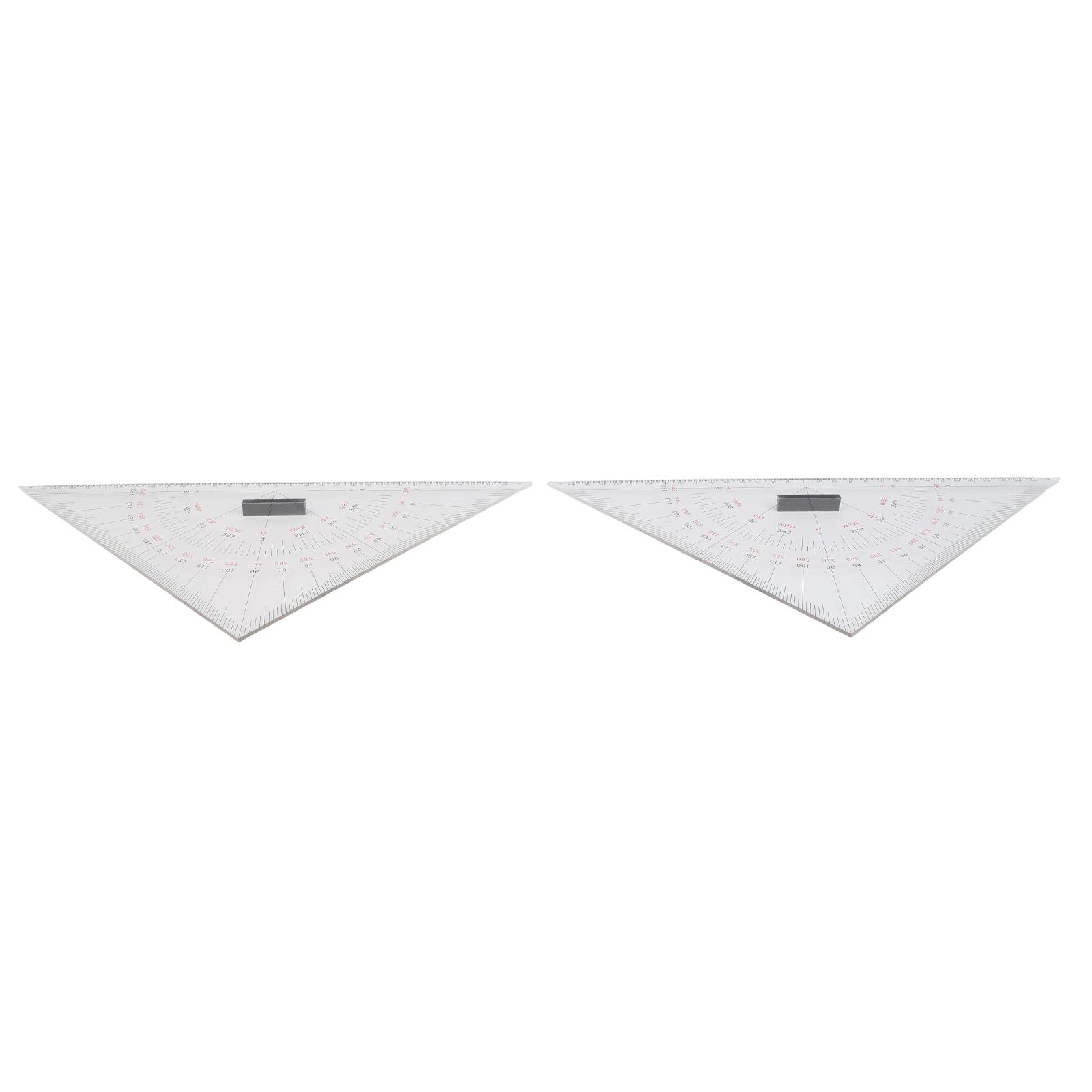Transparent 30cm Marine Drawin - огляд і ціна Ruler Set Transparent