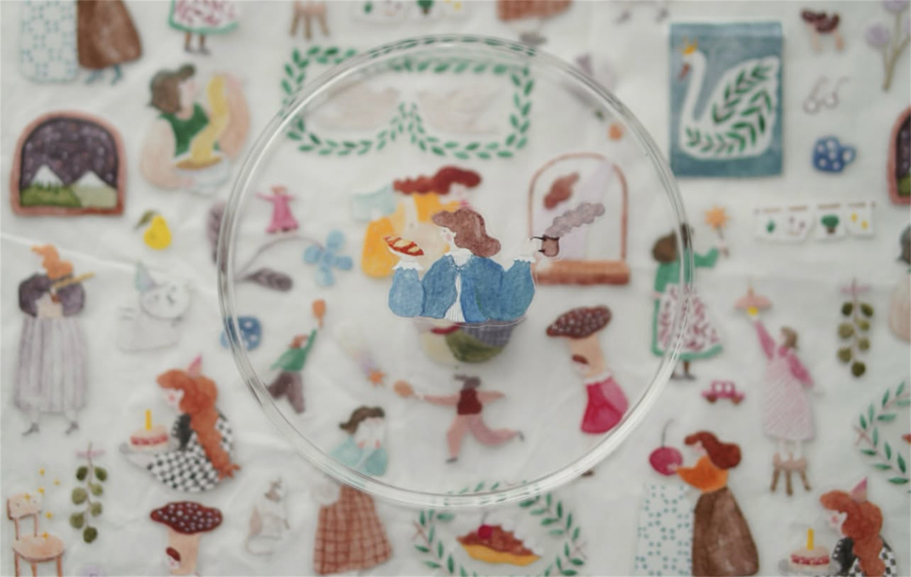 1 Loop Ivy Snow Vintage A Love - огляд і ціна Washi Tape Set