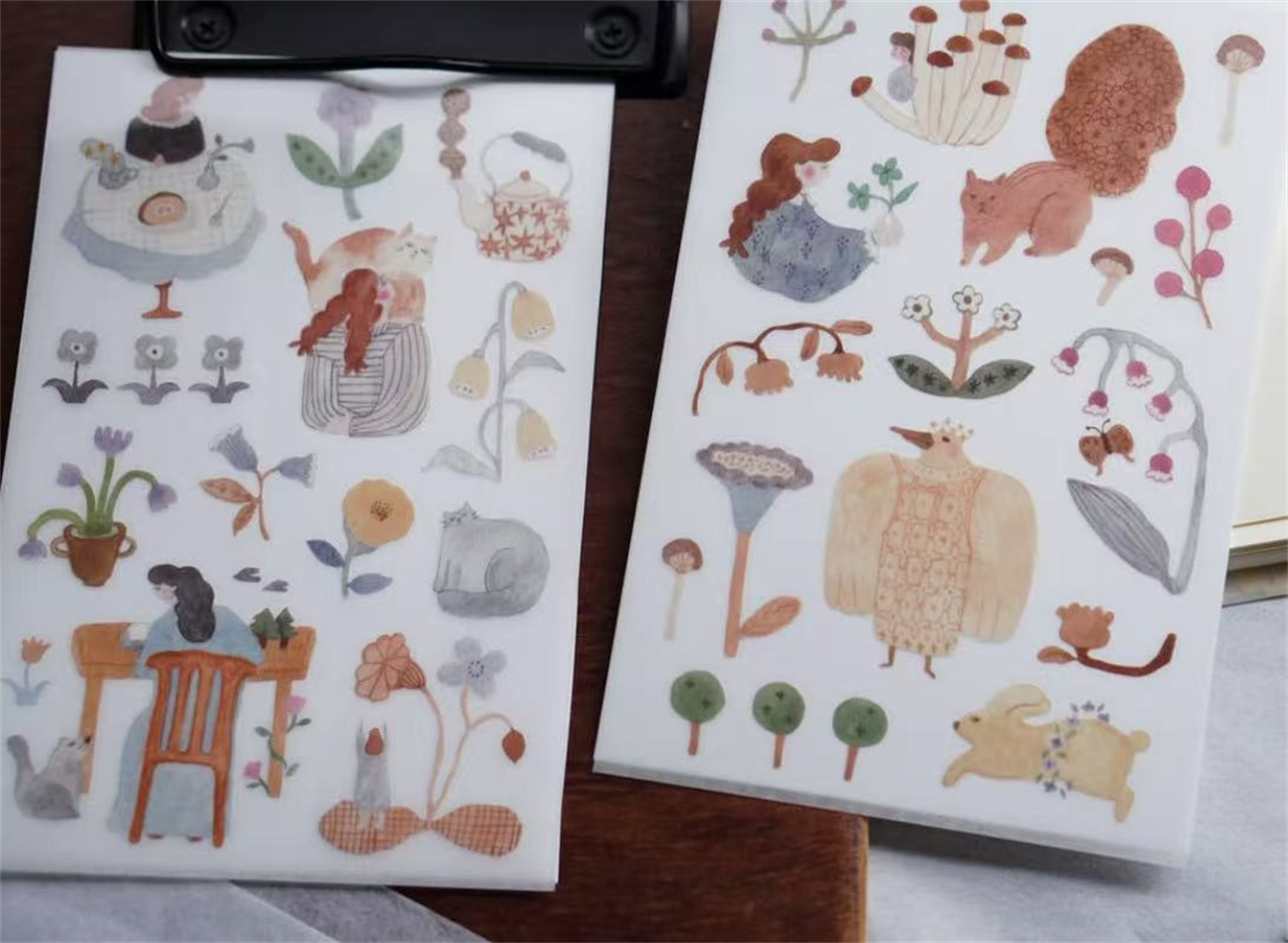 1 Loop Ivy Snow Vintage A Love - огляд і ціна Washi Tape Set