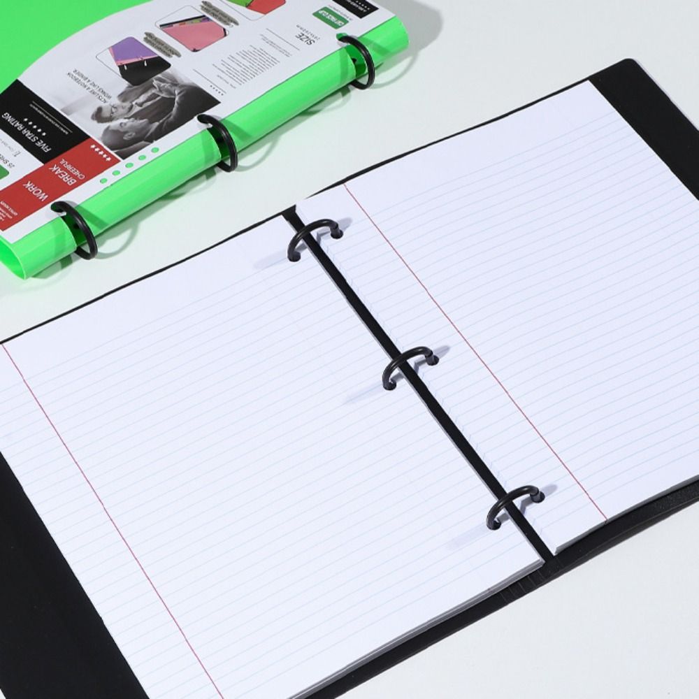 3 Ring Loose-leaf File Folder  - огляд і ціна Paper Punch 3 Hole