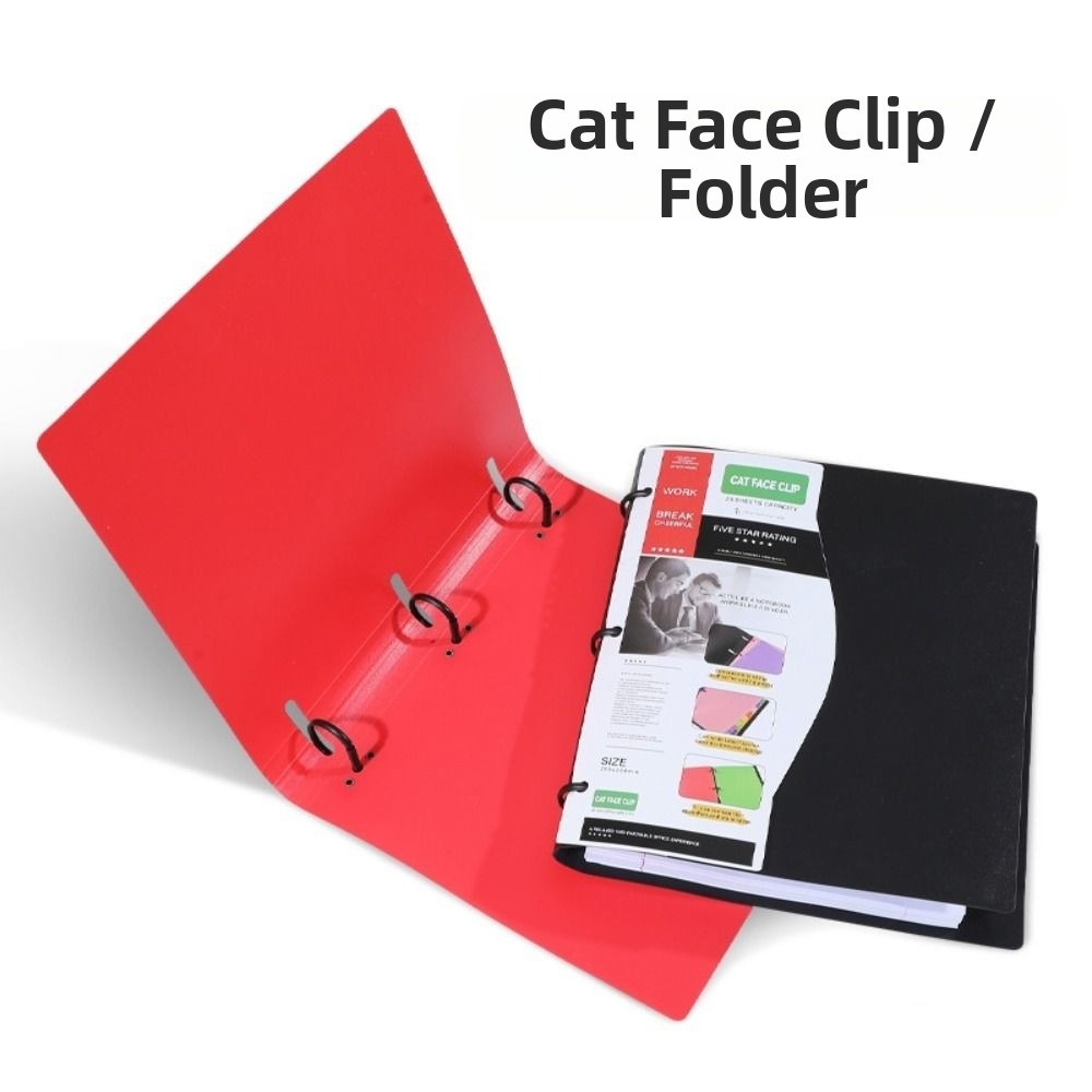 3 Ring Loose-leaf File Folder  - огляд і ціна Paper Punch 3 Hole