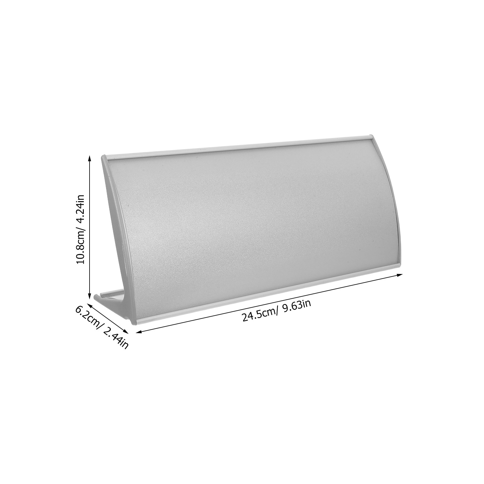 Aluminum Alloy Desk Name Plate - огляд і ціна Desk Name Plate