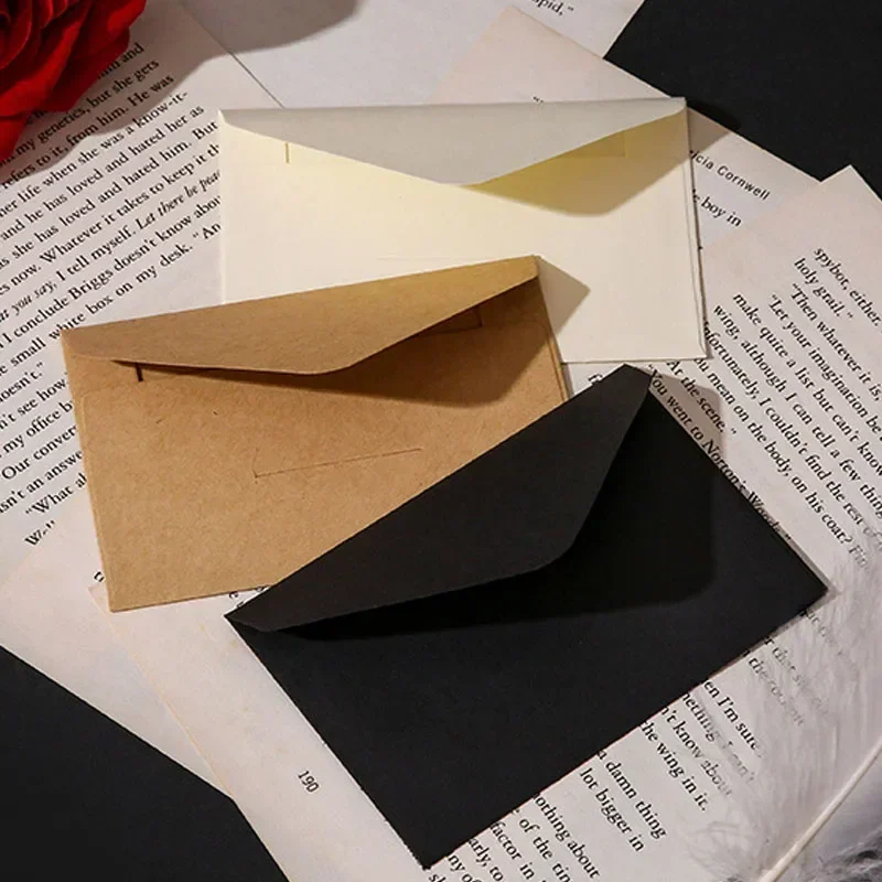 20/40/80PCS Classical White Bl - огляд і ціна Letter Envelope Kraft