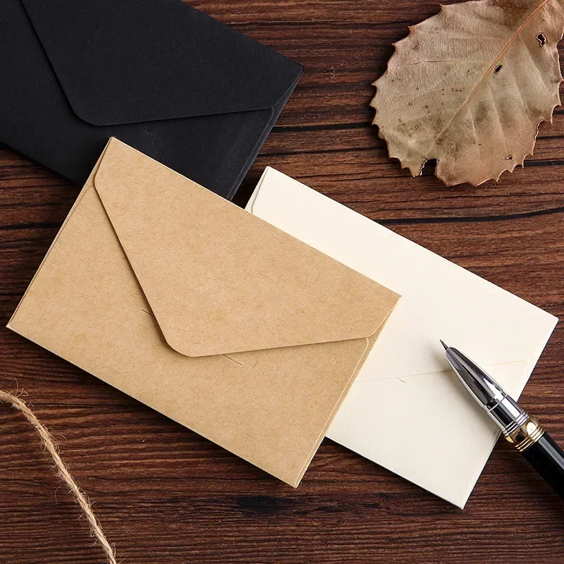 20/40/80PCS Classical White Bl - огляд і ціна Letter Envelope Kraft