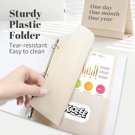 7 Pack Plastic Folders with Po - огляд і ціна Paper Punch 3 Hole